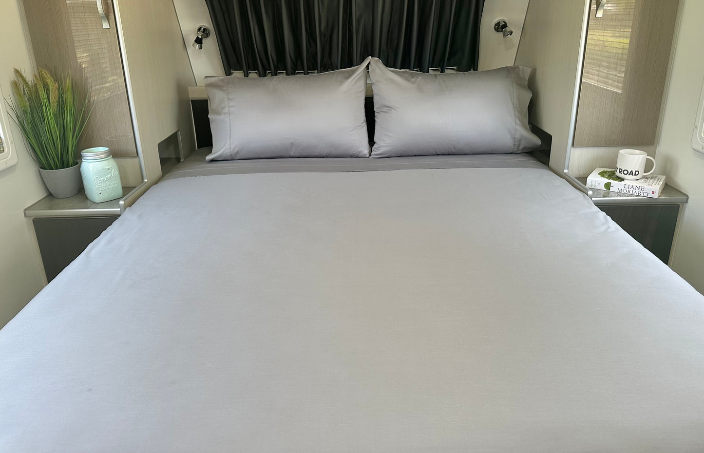Main Bed 2 Sheet Set CHARCOAL